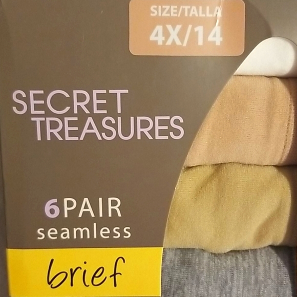 NEW 6 Pack Women's Seamless Brief Panties - Picture 7 of 11